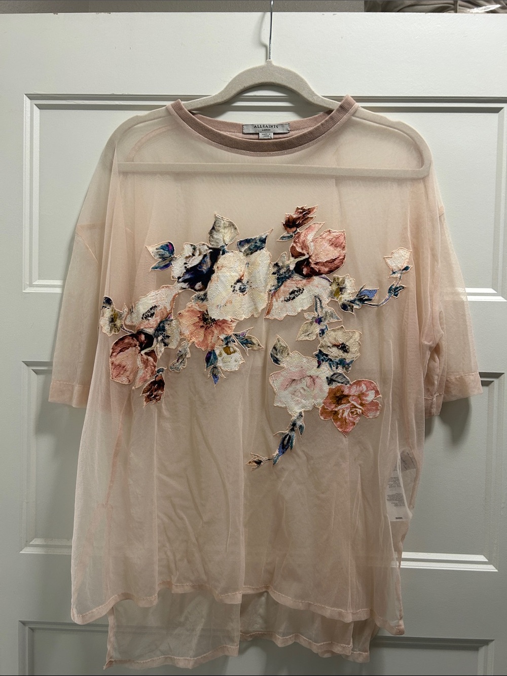 All Saints sheer tee